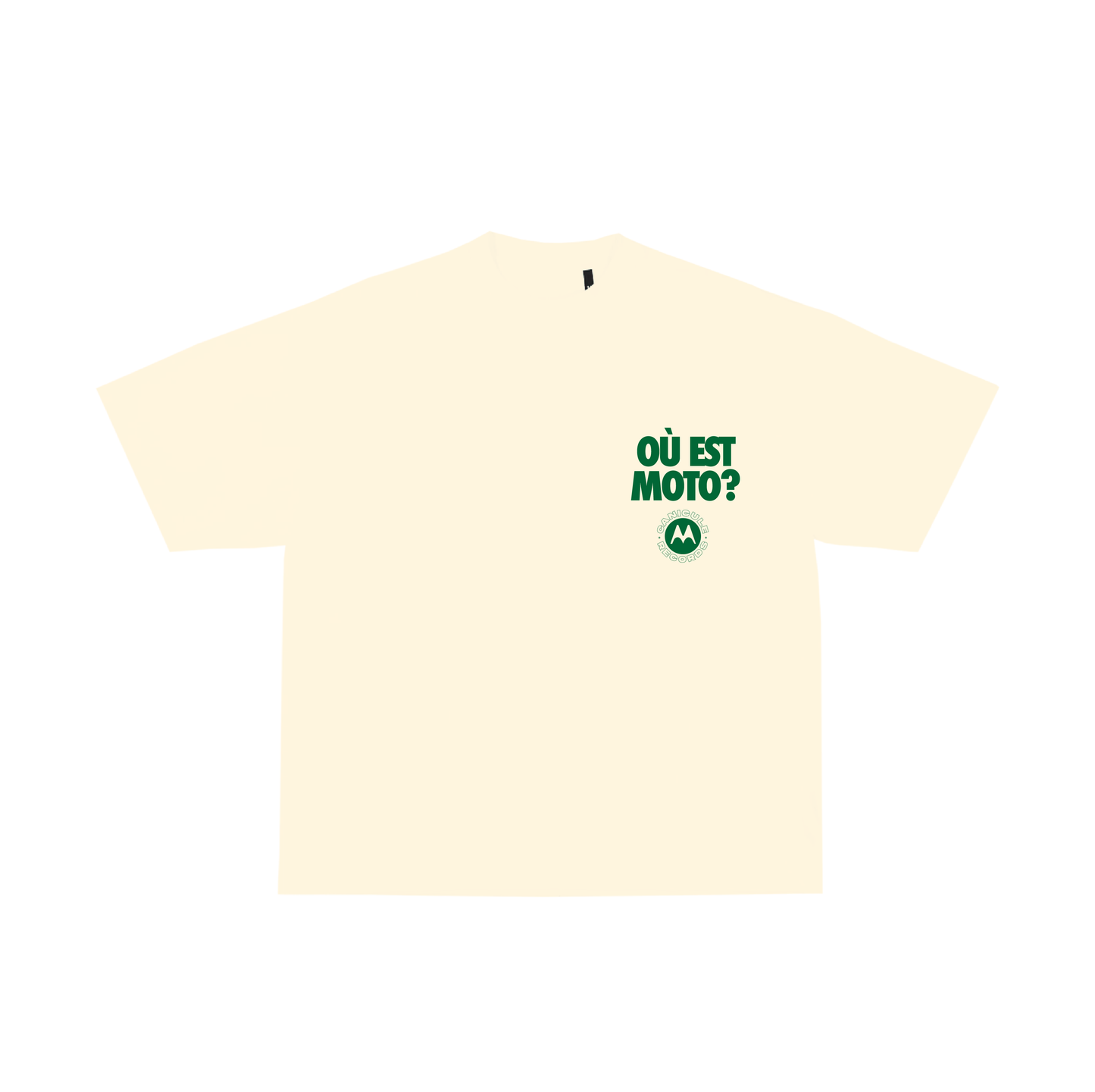 OÙ EST MOTO? VERT– T-SHIRT ÉDITION LIMITÉE 30/30