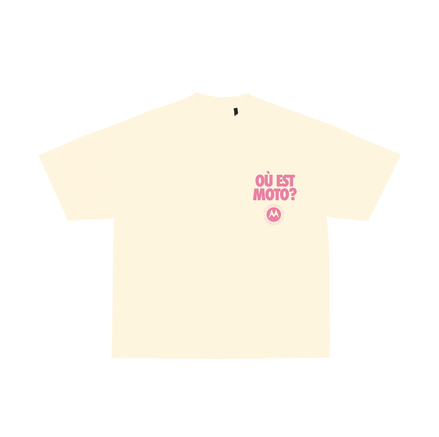 OÙ EST MOTO? ROSE– T-SHIRT ÉDITION LIMITÉE 30/30