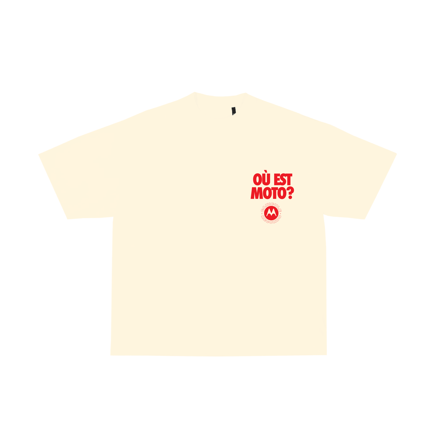 OÙ EST MOTO? ROUGE– T-SHIRT ÉDITION LIMITÉE 30/30